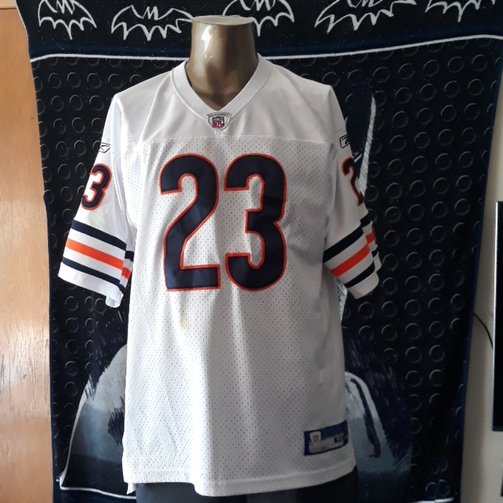 White Chicago Bears Jersey number 23 Hestler